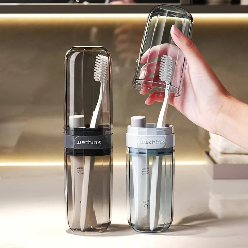Portable Toothbrush and Toothpaste Travel Case - 7