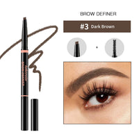 Waterproof 2-in-1 Triangle Tip Eyebrow Pencil