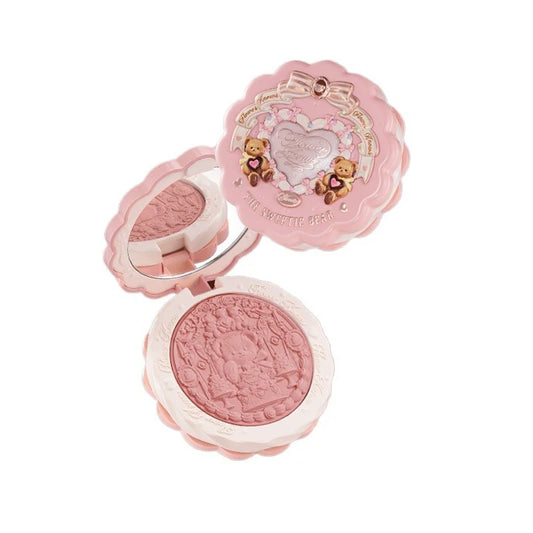 Matte Finish Silk Satin Blush Powder for Cheeks