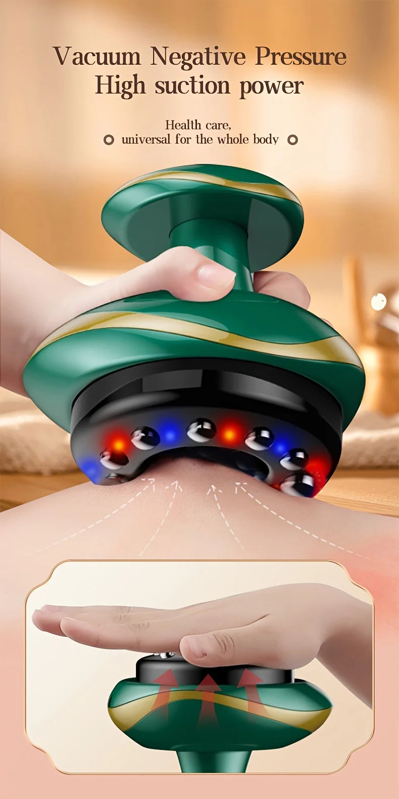 Electric Cupping and Gua Sha Massage Tool - 8