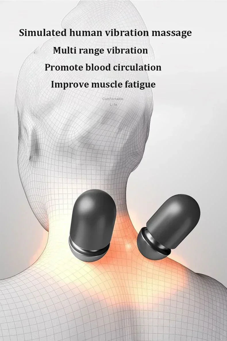 Electric Heated Cervical Neck Traction & Massage Pillow - 10
