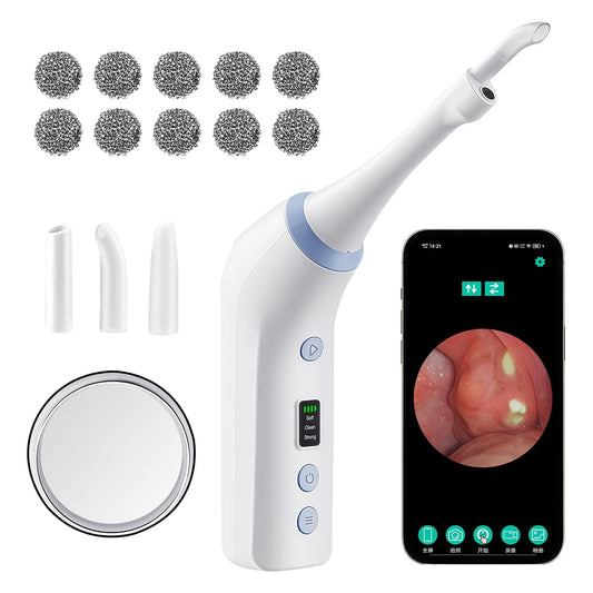 Electric Visible Tonsil Stone Remover with HD Camera