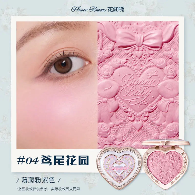 Matte Finish Rose Garden Blush Powder for Natural Cheek Contouring - 31