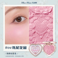 Matte Finish Rose Garden Blush Powder for Natural Cheek Contouring