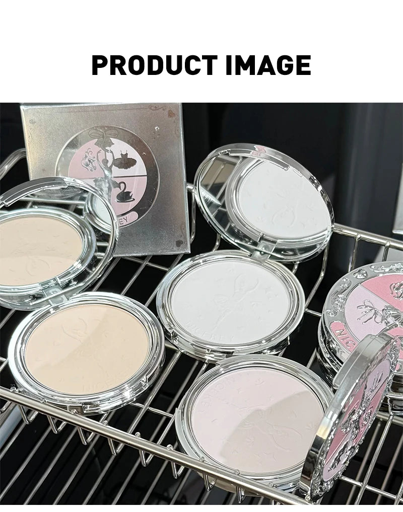 Matte Three-Color Pressed Setting Powder for Oil Control - 25
