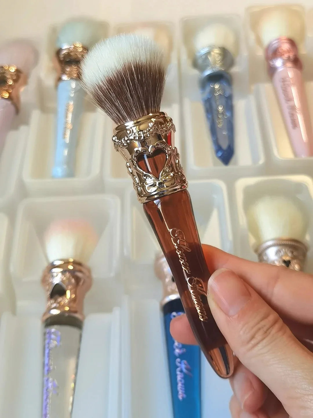 Professional Mermaid Makeup Brush for Precision Blending - 18