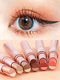 Waterproof Dual-Color Gradient Eyeshadow Stick