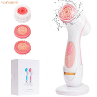 3-in-1 Waterproof Electric Facial Cleansing Brush
