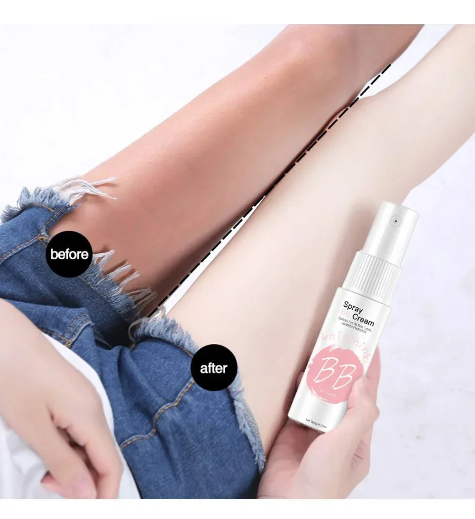 Waterproof Brightening Spray BB Cream for Flawless Skin - 15