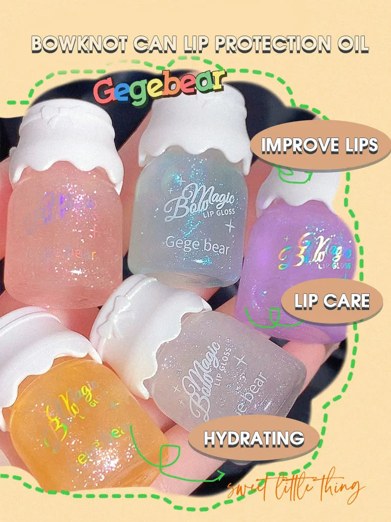 Hydrating Milk Jar Lip Gloss for Shiny Lips - 7