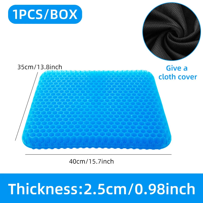 Honeycomb Gel Seat Cushion for Pressure Relief and Posture - 19