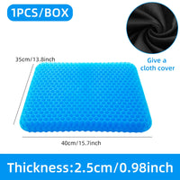 Honeycomb Gel Seat Cushion for Pressure Relief and Posture