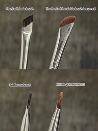 Precision Angled Eyeliner and Brow Brush