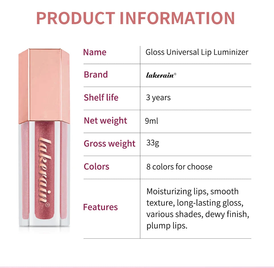 Hydrating Shimmer Lip Glaze for Plump and Radiant Lips - 16