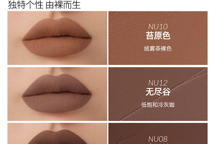 Velvet Matte Waterproof Liquid Lipstick - 37