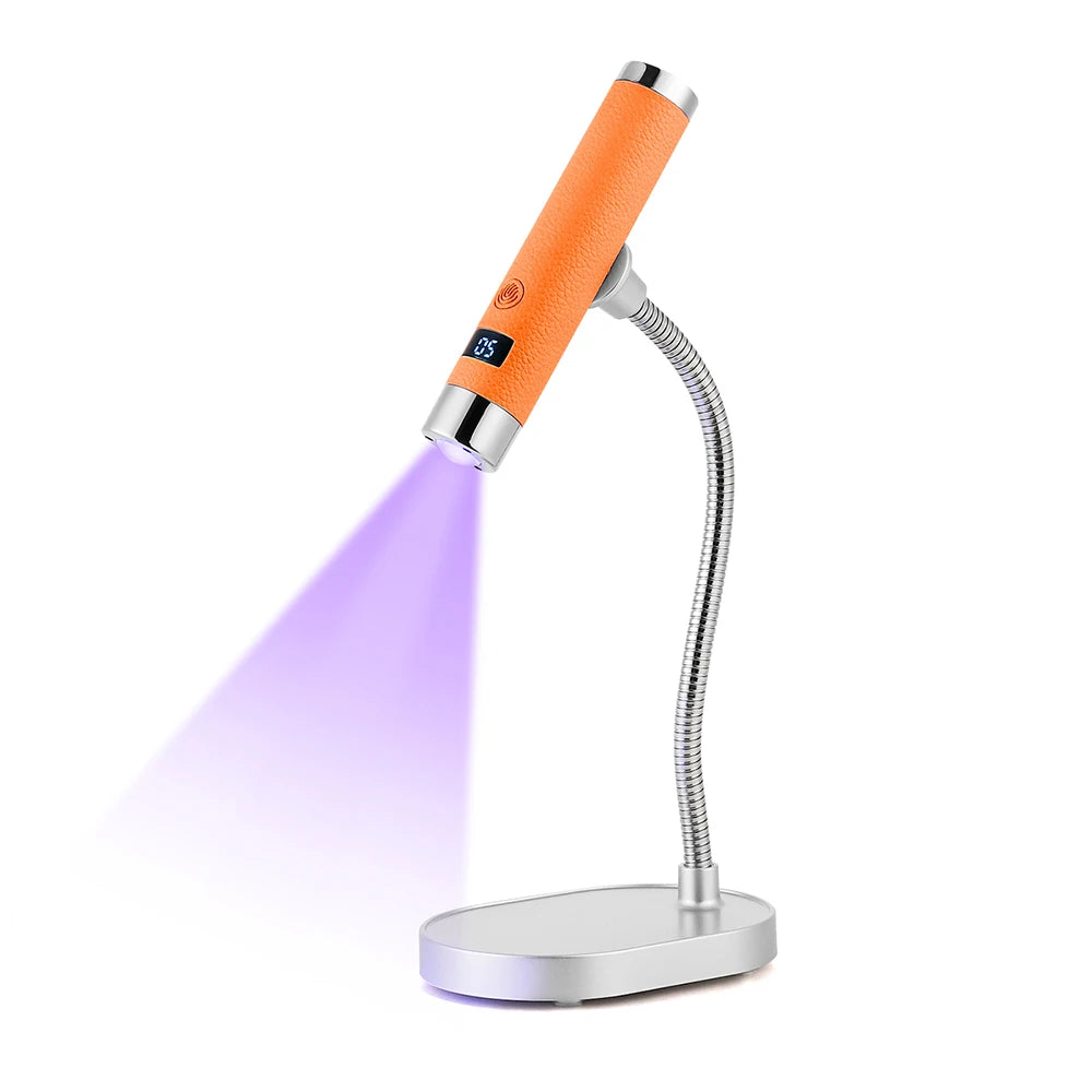 Portable 2-in-1 UV LED Nail Dryer with Magnetic Stand - 20