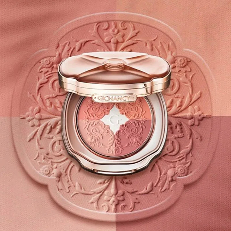 Multi-Color Mineral Face Blush Palette - 15