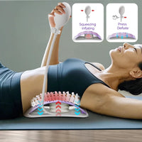 Adjustable Airbag Back Stretcher and Lumbar Support