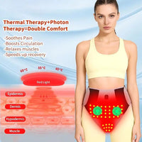 Heated Red Light Abdominal Relief Wrap