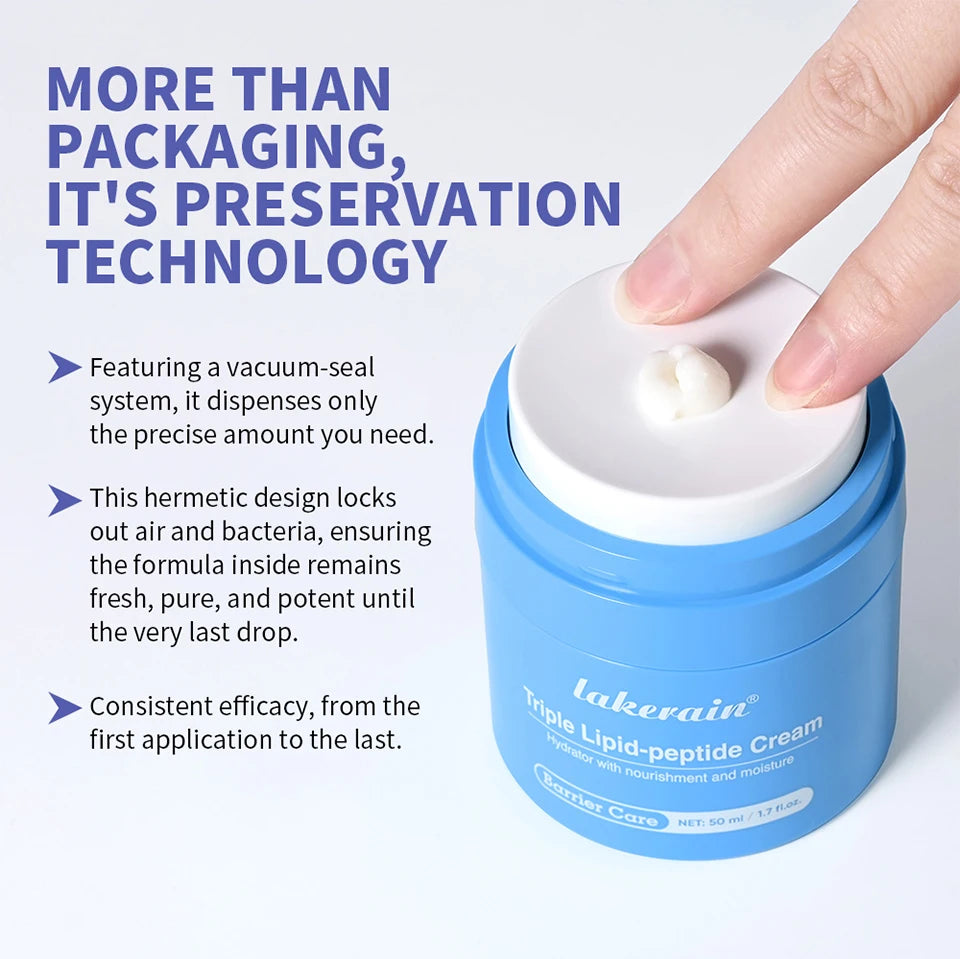 Triple Lipid Peptide Moisturizing Cream for Dry Sensitive Skin - 13