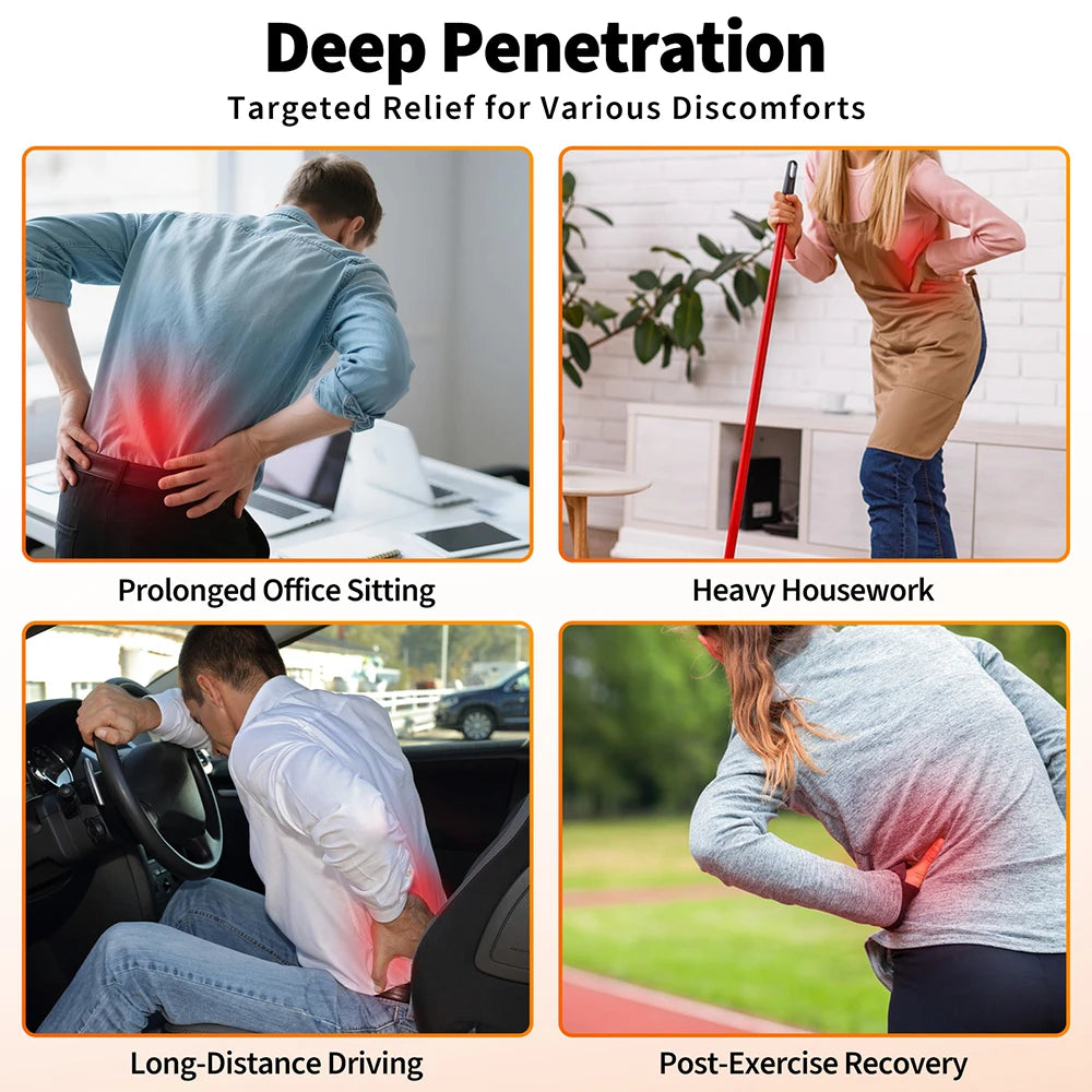 Portable Red Light Therapy Belt for Joint and Muscle Pain Relief - 8