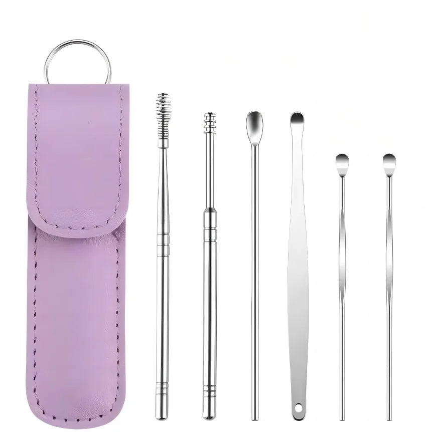 Professional Stainless Steel Ear Wax Removal Kit - 20
