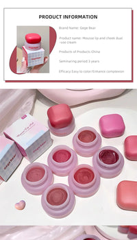 Dual-Use Cream Blush and Lip Tint