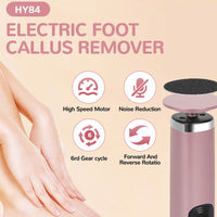 Electric Rechargeable Foot Callus Remover and Pedicure Tool