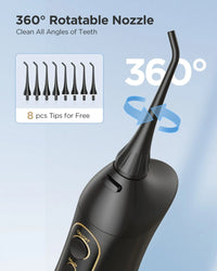 Portable Cordless Water Flosser for Teeth and Gums