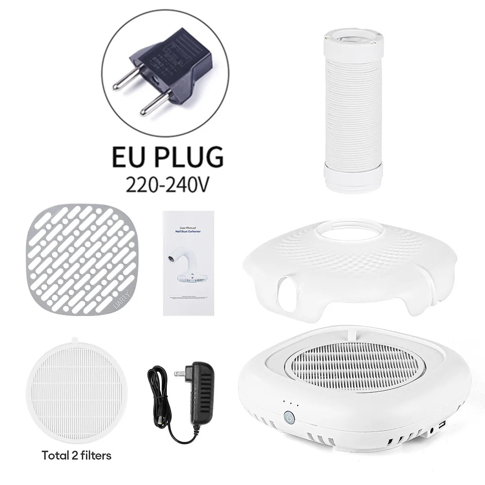 Powerful 130W Nail Dust Collector Vacuum - 30