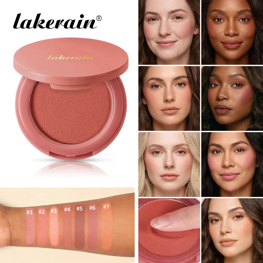 Matte Bouncy Cream-to-Powder Blush for Natural Glow - 1