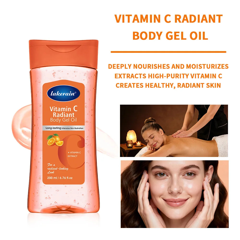 Radiant Glow Nourishing Body Gel Oil for Hydrated Skin