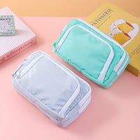 Large Capacity Multi-Layer Pencil Case and Stationery Organizer