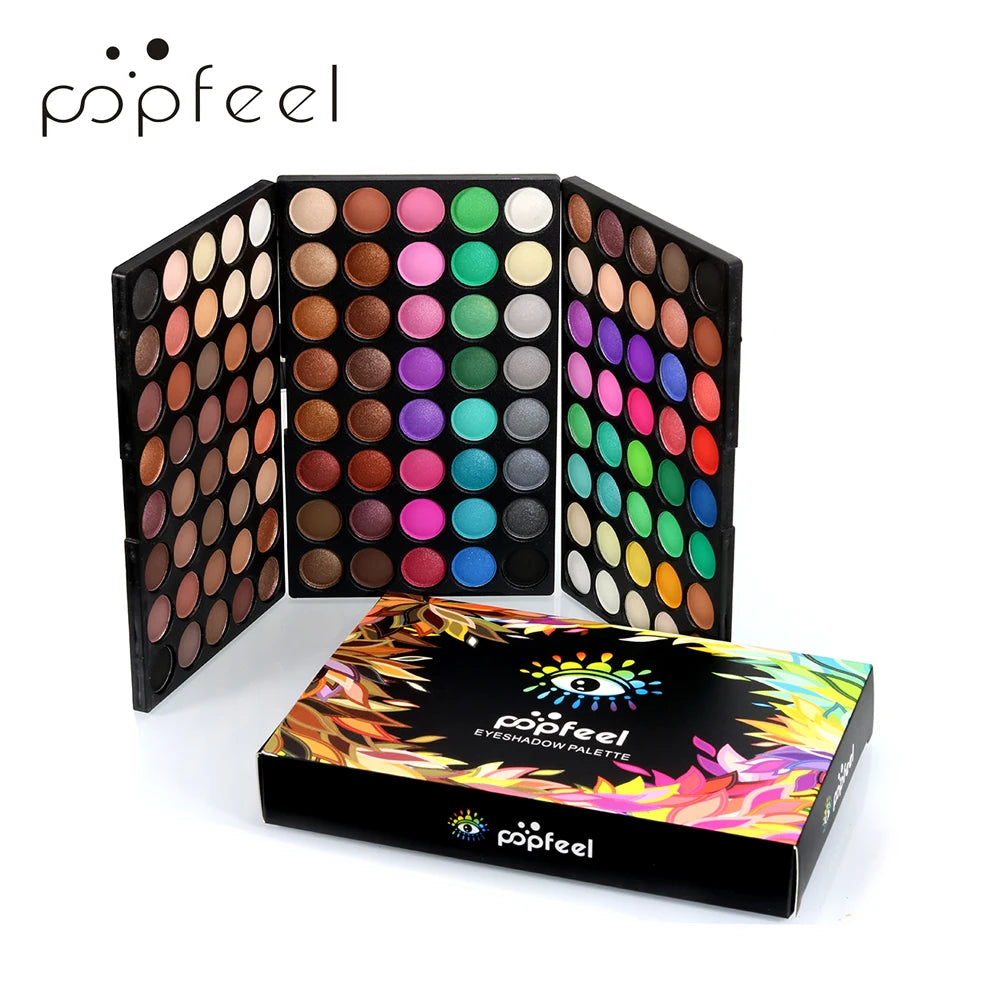 120-Color Professional Eyeshadow Palette for Every Look - 1