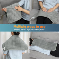 Electric Heating Pad for Back and Muscle Pain Relief
