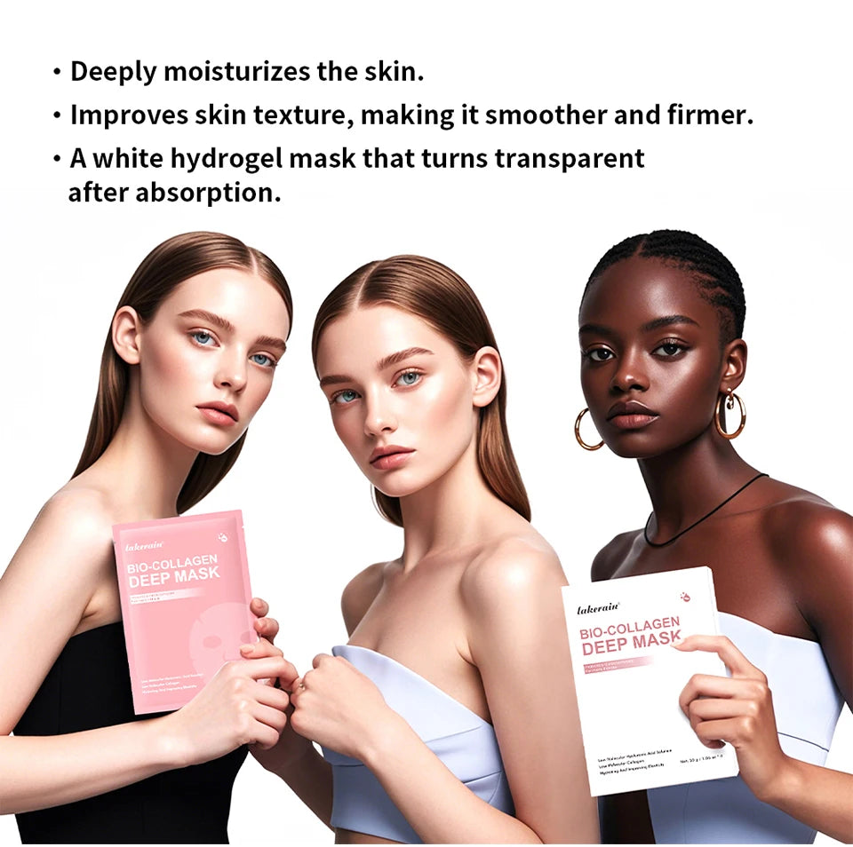 Bio-Collagen Deep Hydrating Face Mask Set - 12