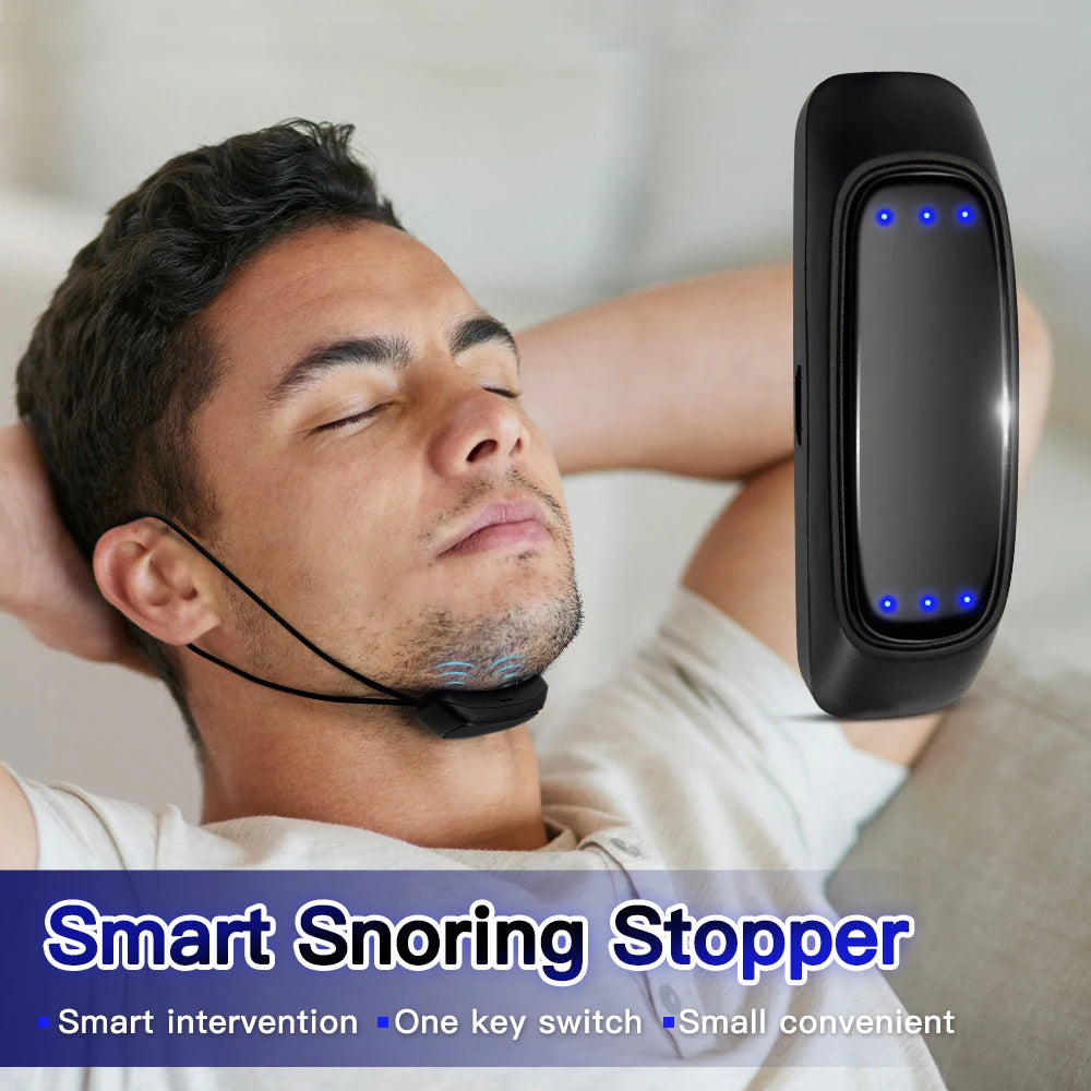 Smart Anti-Snoring Pulse Device for Restful Sleep - 2