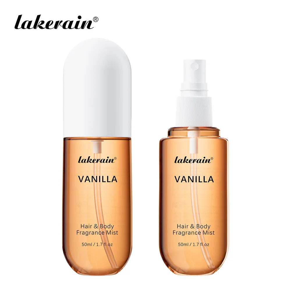 Long-Lasting Vanilla and Rose Hair & Body Fragrance Mist - 24