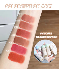 Velvet Matte Liquid Lipstick for Long-Lasting Hydration