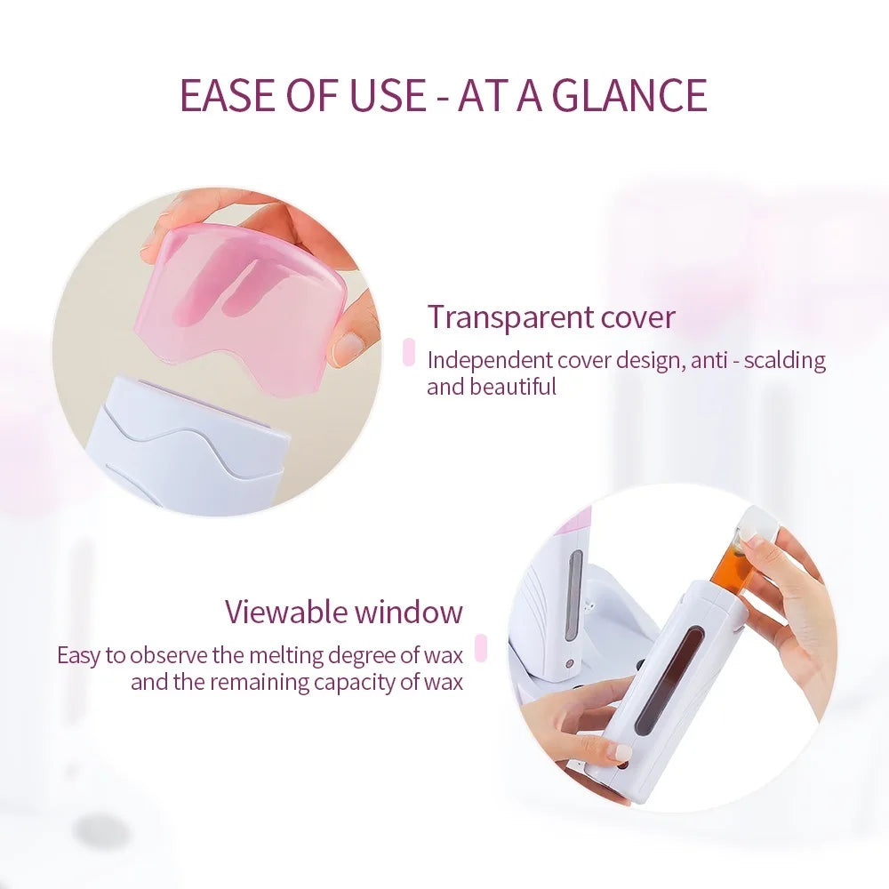 Dual Electric Roll-On Wax Heater for Hair Removal - 4
