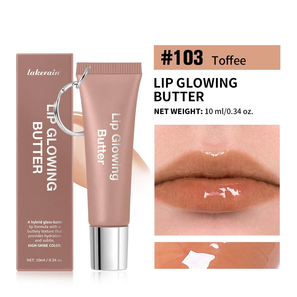 Hydrating Lip Glowing Butter with Keychain - 19