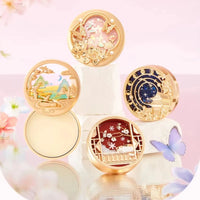 Portable Solid Perfume Balm in Elegant Decorative Tin