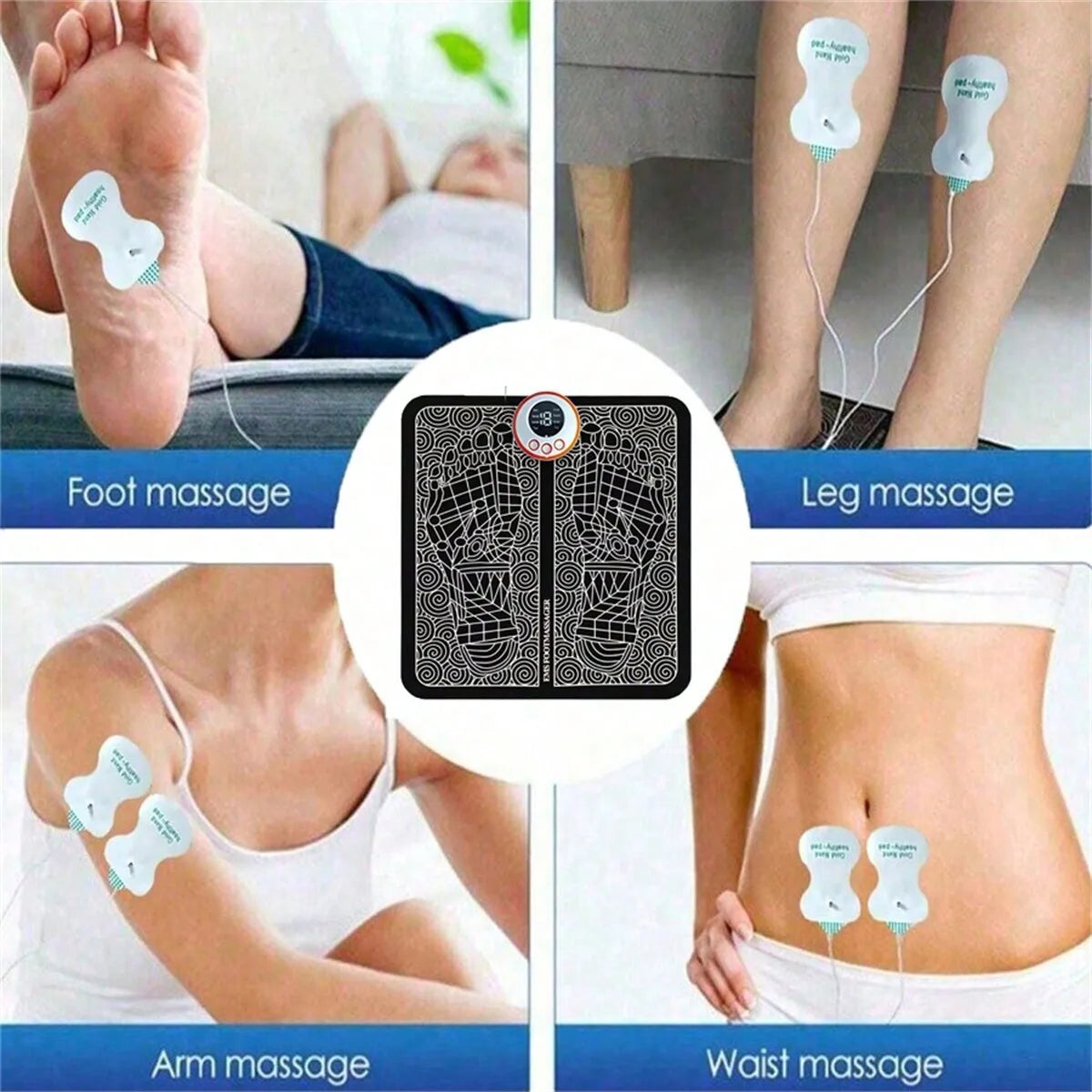 EMS Electric Foot Massage Mat for Pain Relief