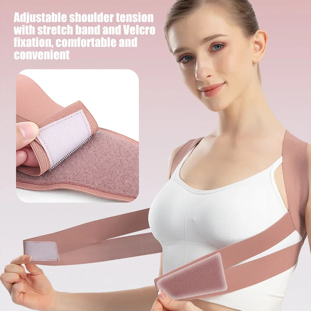 Adjustable Posture Corrector for Back and Shoulder Pain Relief - 13