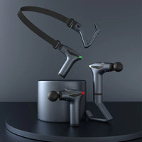 Long-Handle Electric Deep Tissue Massage Gun for Muscle Relief