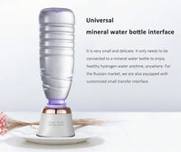 Portable Hydrogen Water Ionizer Generator