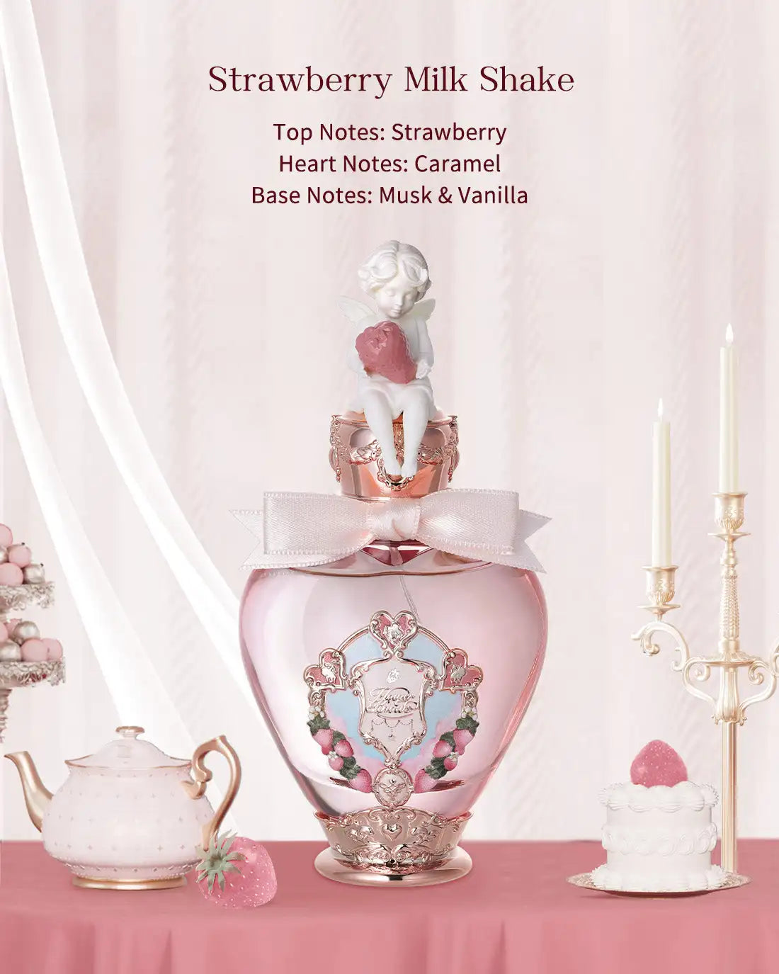 Long-Lasting Creamy Fruity Floral Eau de Parfum for Women - 16