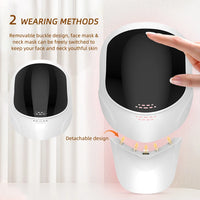 7-Color LED Light Therapy Face and Neck Rejuvenation Mask