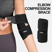 Adjustable Elbow Compression Brace for Pain Relief