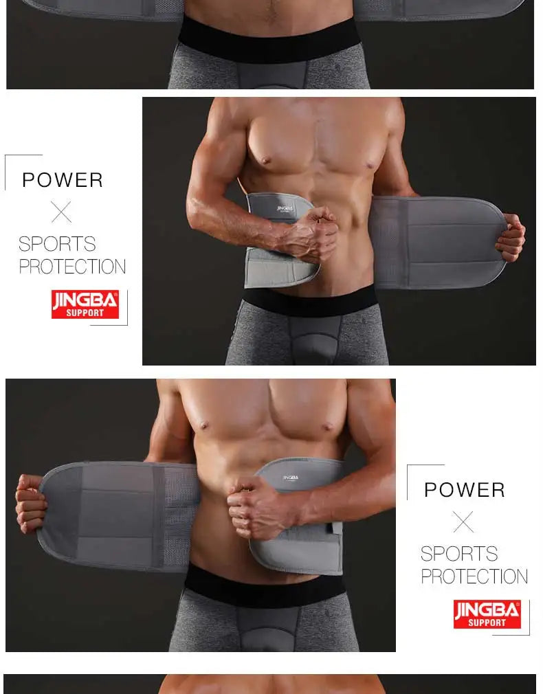 Adjustable Lumbar Support Belt for Back Pain and Fitness - 17